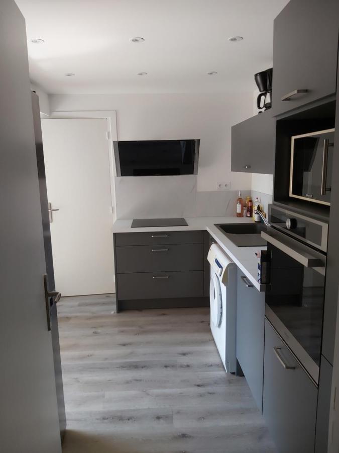 Appartement Grand T3 piscine, garage centre port à Agde Extérieur photo